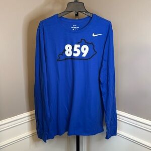 Nike 859 Kentucky long sleeve shirt men's size extra large